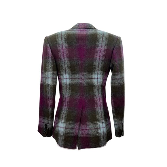 Dries Van Noten Purple and Blue Blazer - Picture 2 of 2